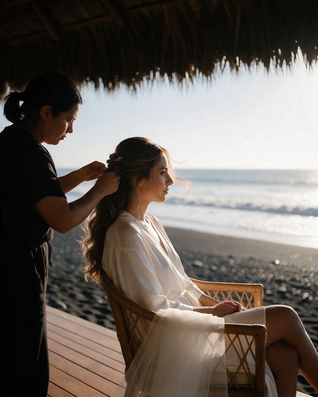 Boda en la playa: el salón llega a la arena